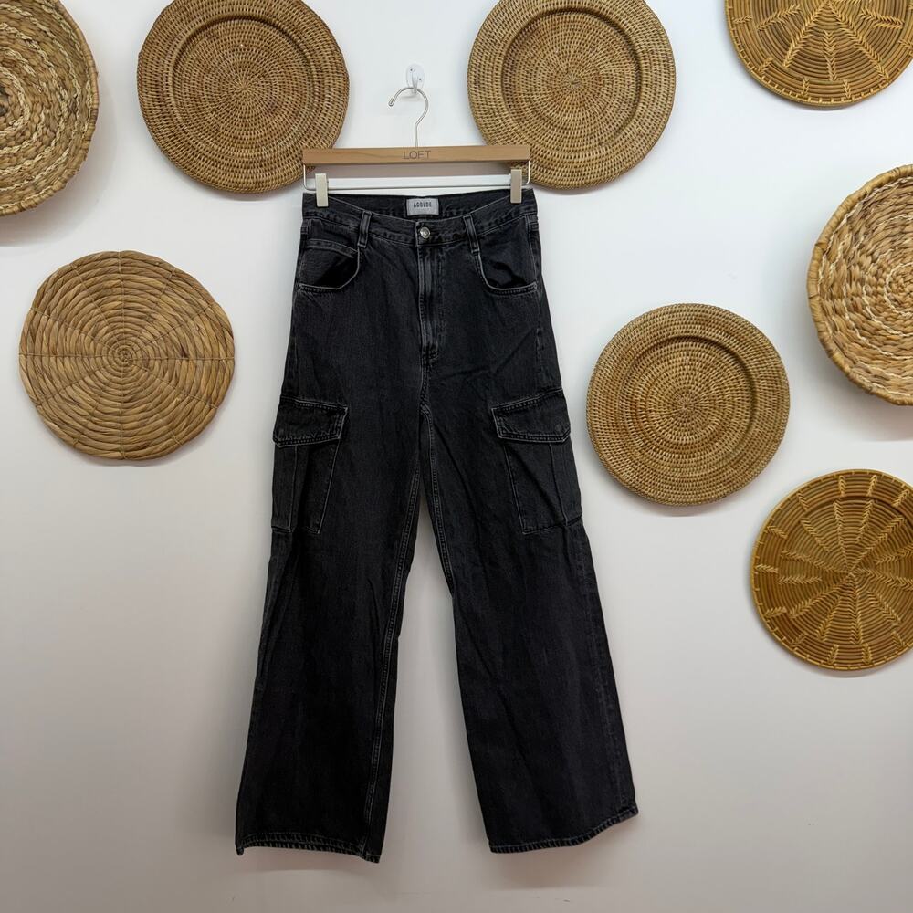 $288 AGOLDE Minka Cargo Jeans 27 - Picture 2 of 5